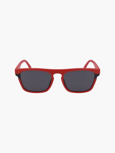 Calvin Klein Táskák & Kiegészítők HU123109 | Calvin Klein Rectangle Férfi Napszemüveg Piros